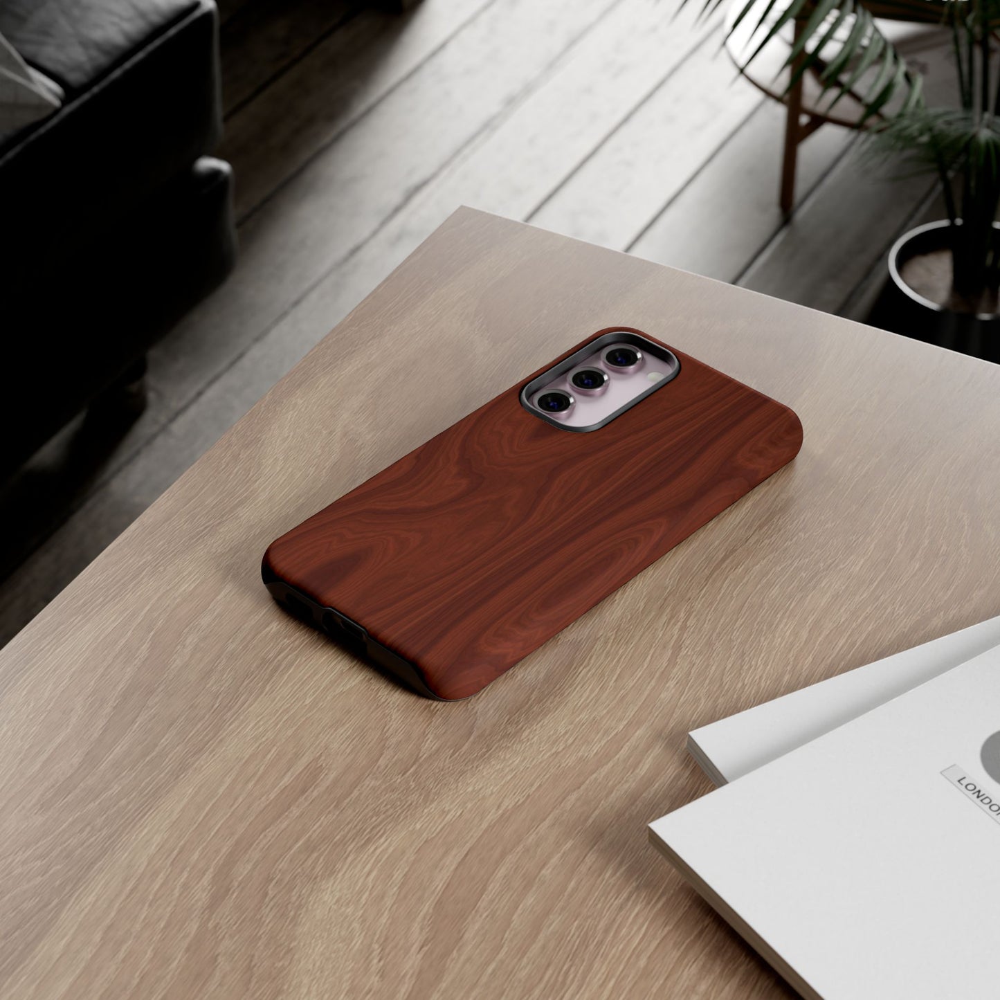 Wood Grain Phone Case, Natural Look, Tough Cases, Durable Protection, Unique Gift for Him or Her, Stylish Accessory