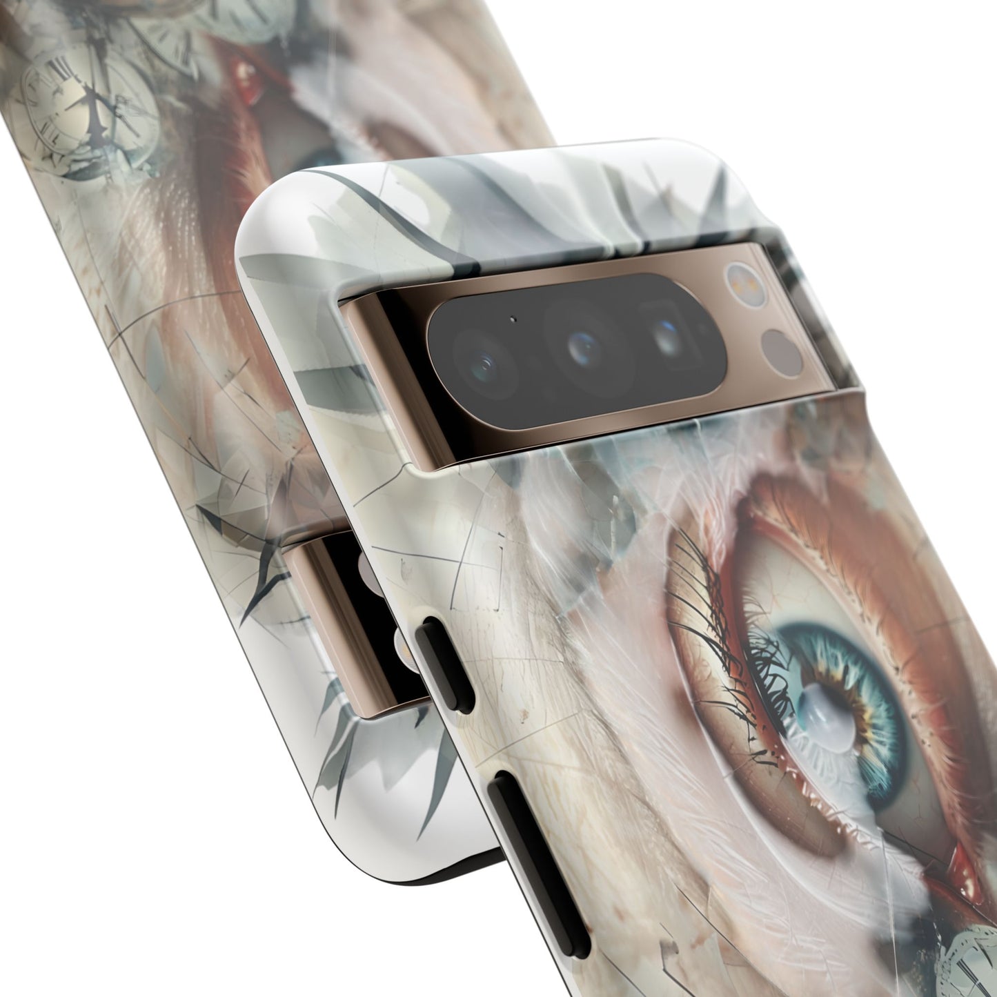 Artistic Eye Phone Case, Unique Smartphone Cover, Whimsical Gift for Art Lovers, Trendy Tech Accessory, Birthday Present, Holiday Gift