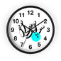 Bowling Wall Clock, Fun Bowling Decor, Gift for Bowlers, Sports Wall Art, Unique Bowling Gift, Bowling Alley Decor