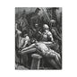 Crucifixion Art Matte Canvas Print – Stretched Religious Wall Decor