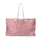 Floral Weekender Bag – Stylish Tote for Travel, Beach, Gym