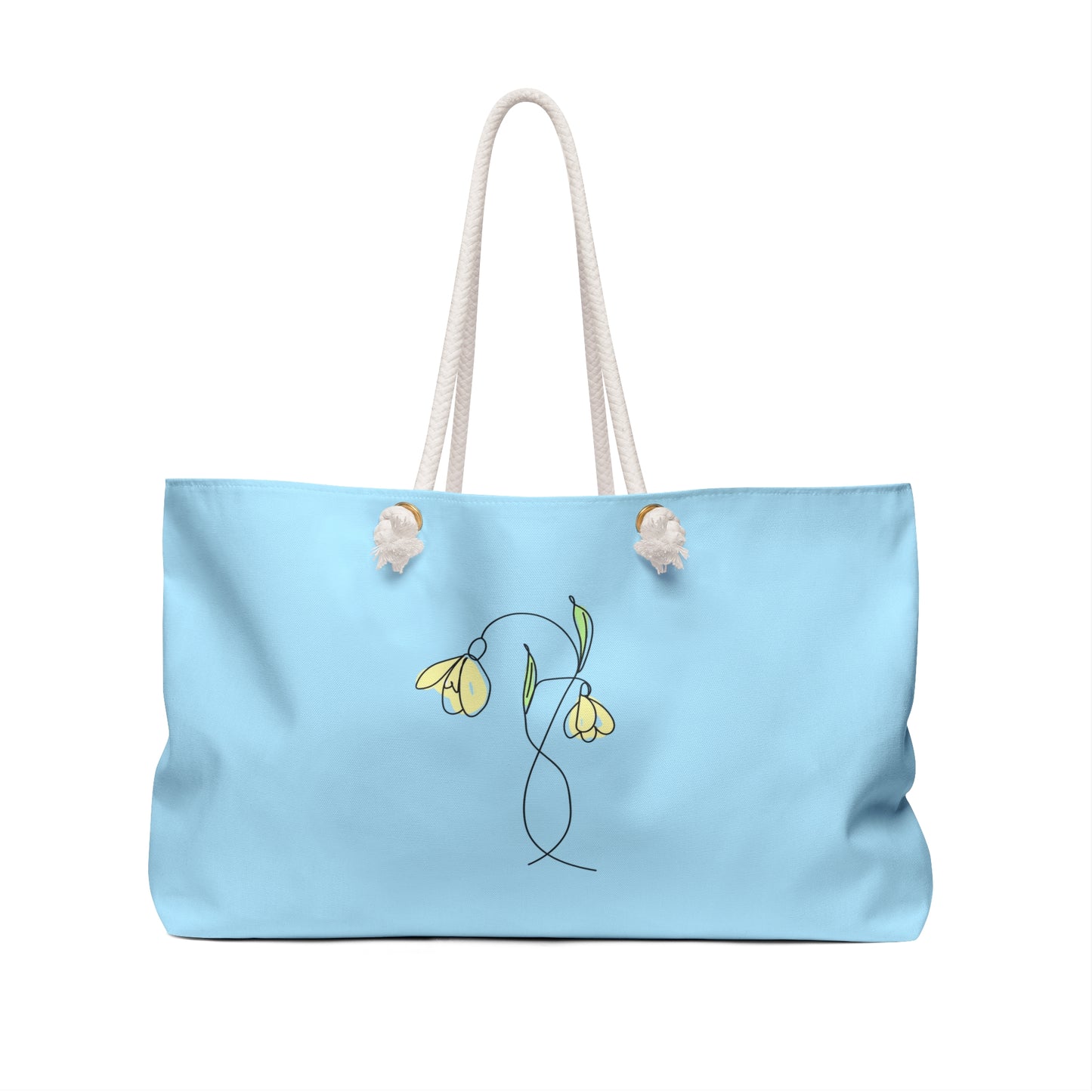 Chic Floral Weekender Bag - Perfect for Travel, Gym, Beach, Gifts, Handbag with Elegant Design