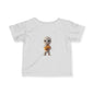 Cute Halloween Infant Tee with Mummy Design, Baby Shirt, Adorable Spooky Gift, Toddler Halloween Outfit, Pumpkin Tee for Kids