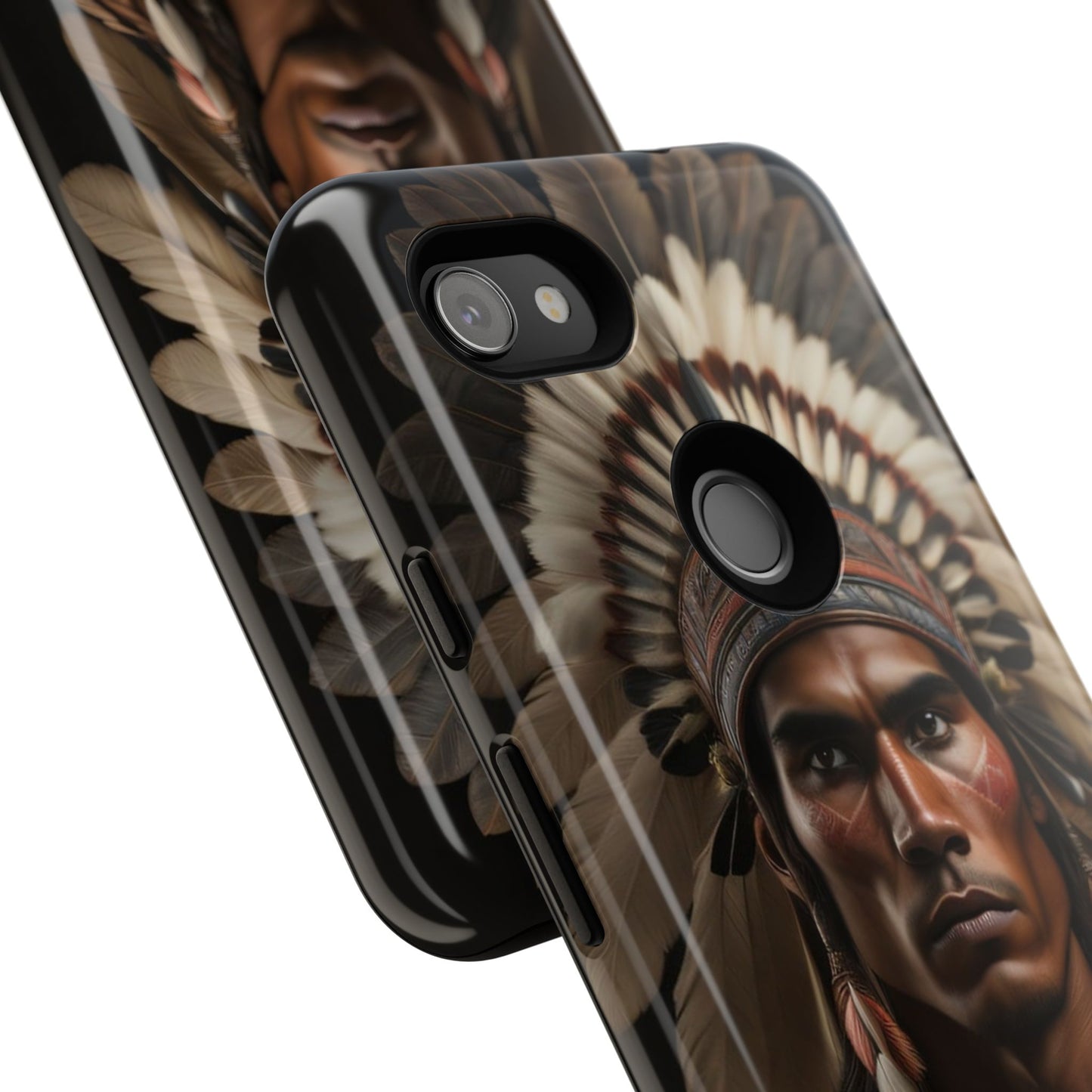 Native American Art Phone Case, Strong Culture Design, Unique Gift for Him or Her, Tough Cases, Customizable Protector, Tribal Style