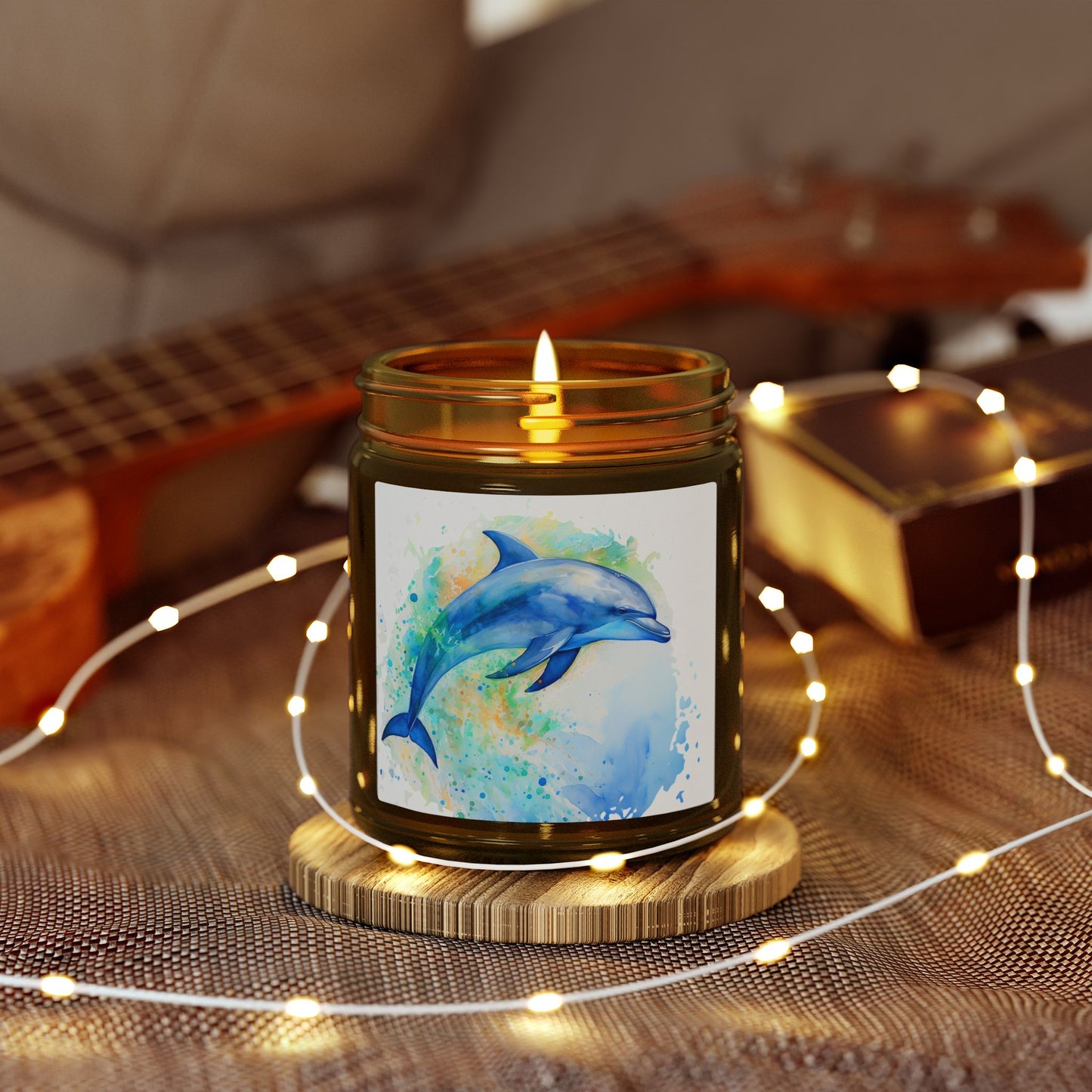 Scented Candles, Coconut Apricot Wax (4oz, 9oz)