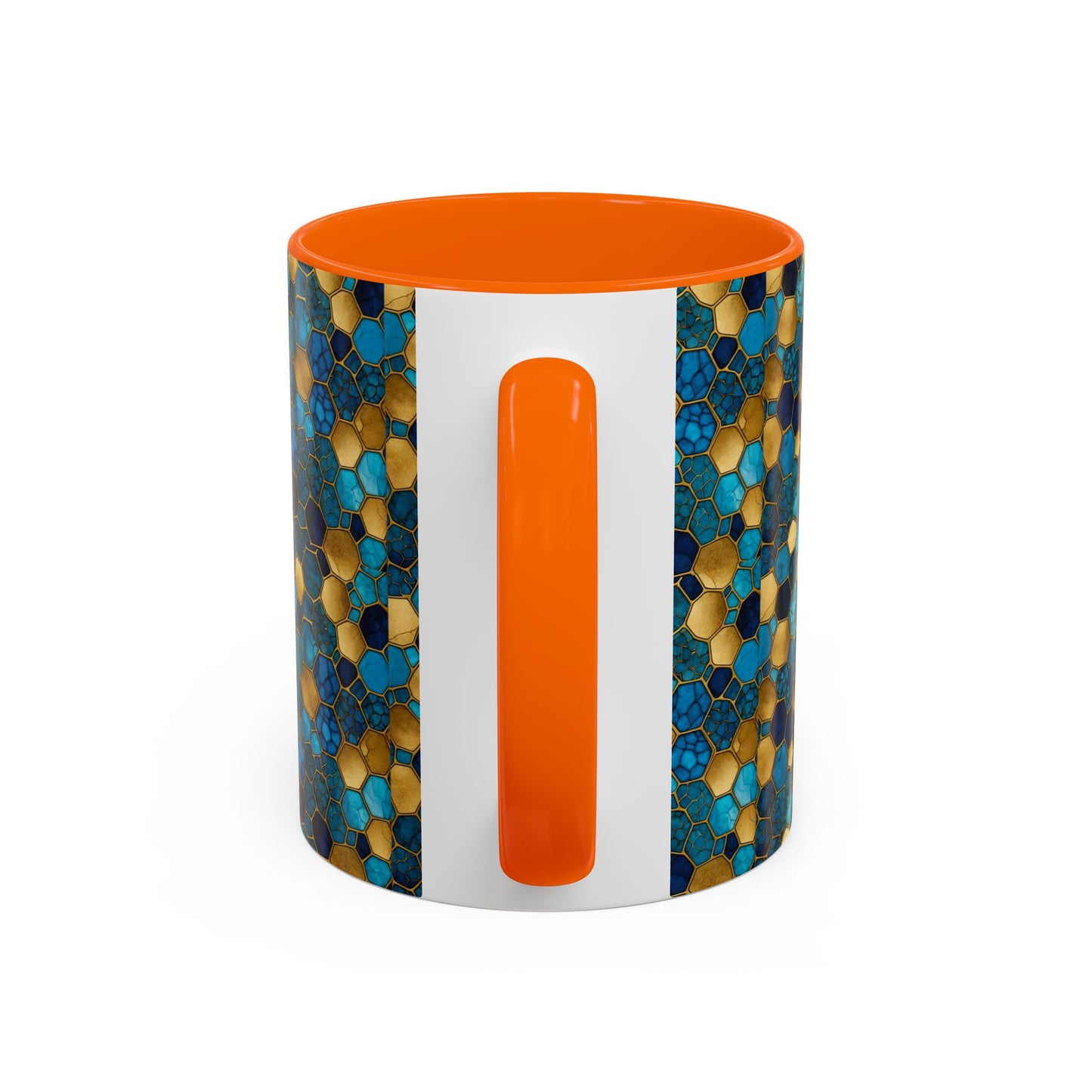 Textured Geometric Accent Coffee Mug, Unique Coffee Cup, Home Decor, Gift for Coffee Lovers, Modern Kitchenware