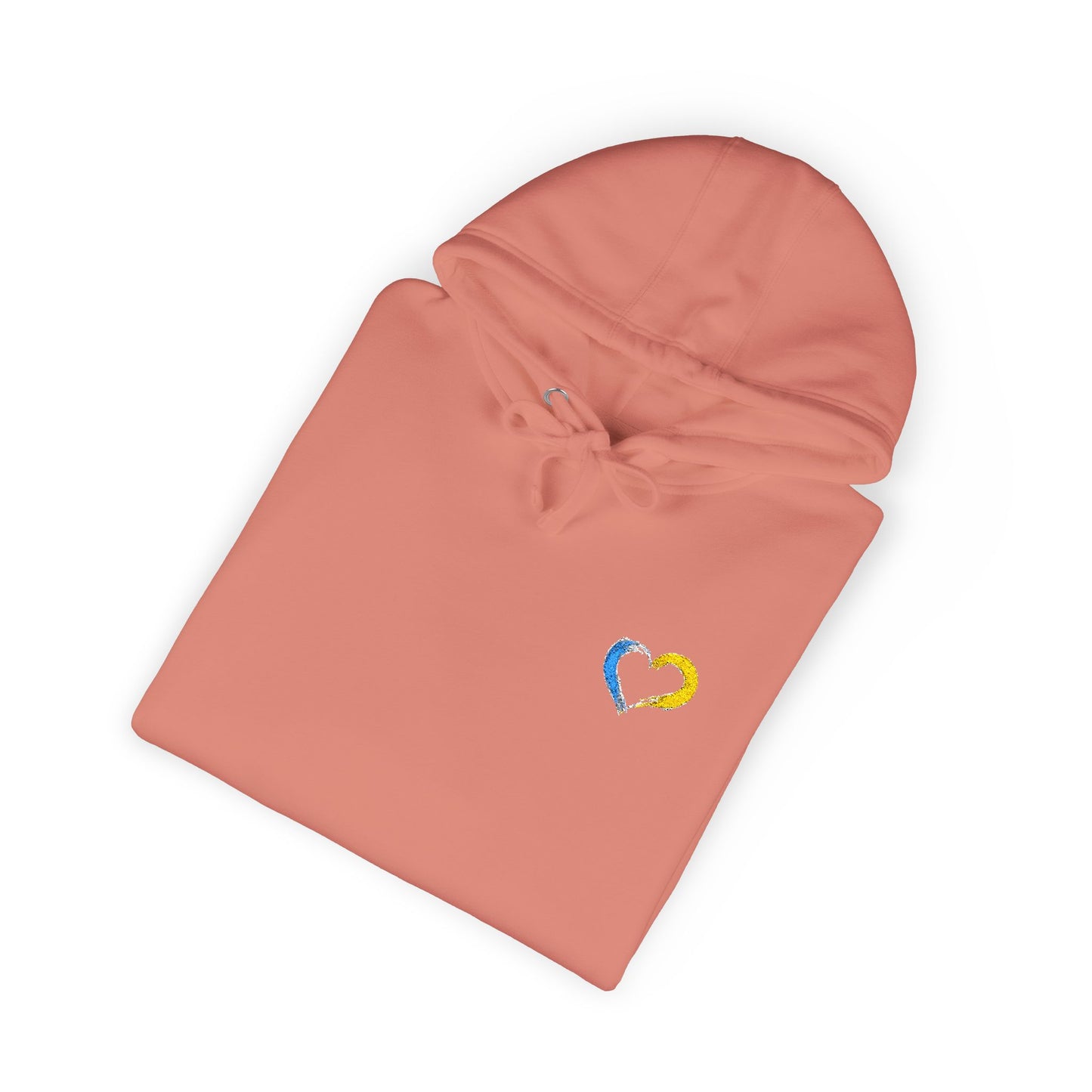 Colorful Heart Unisex Fleece Hoodie | Cozy Gift for Friends, Valentine's Day, Anniversary, Casual Wear, Spring Fashion