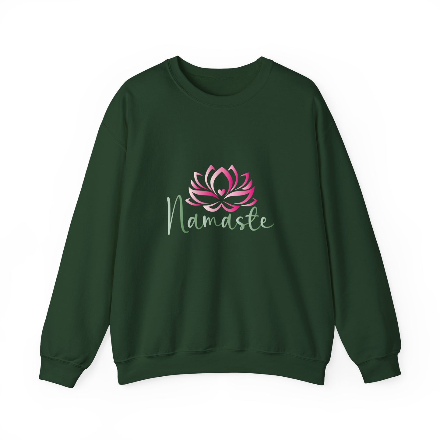 Namaste Lotus Sweatshirt — Cozy Yoga Crewneck for Meditation & Mindfulness