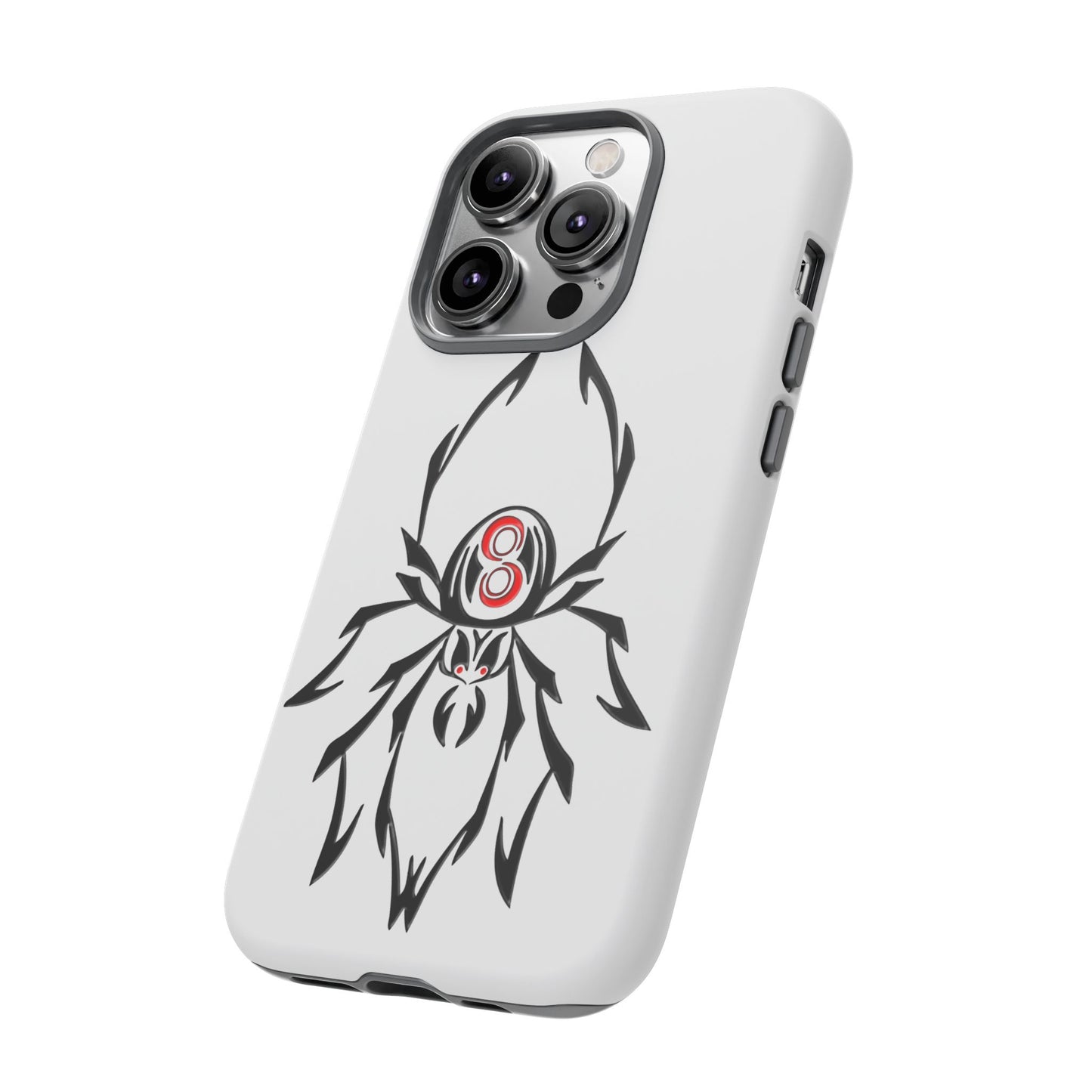 Spider Phone Case, Tough Cases, Stylish Accessory, Gift for Teens, Unique Design, Halloween Decor