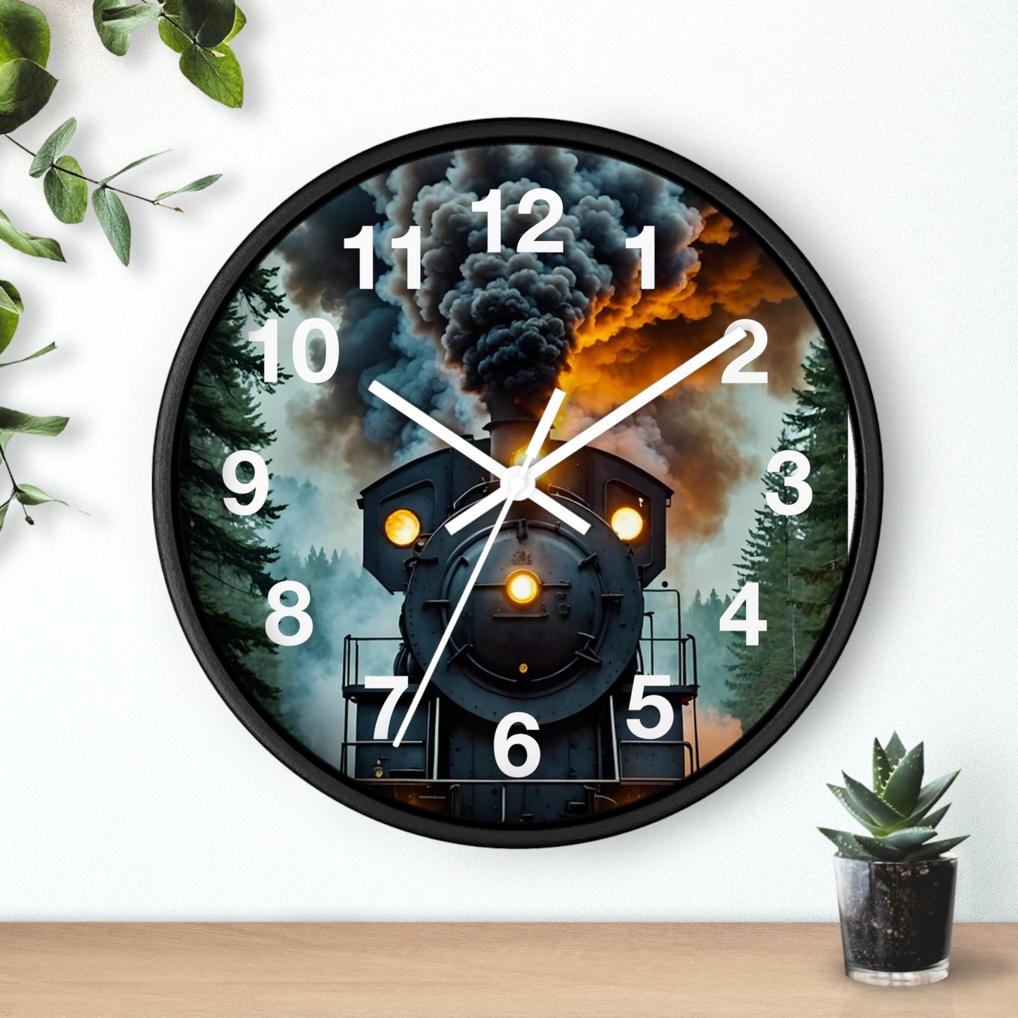 Wall Clock train