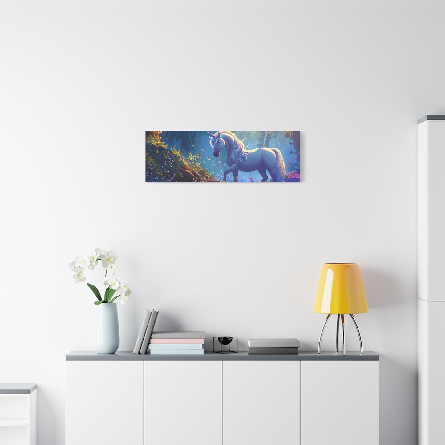 Matte Canvas, Stretched, 1.25" - Unicorn