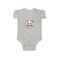 Cute Panda Infant Bodysuit - Adorable Baby Outfit, Perfect for Baby Showers, First Birthdays, and Valentine's Day