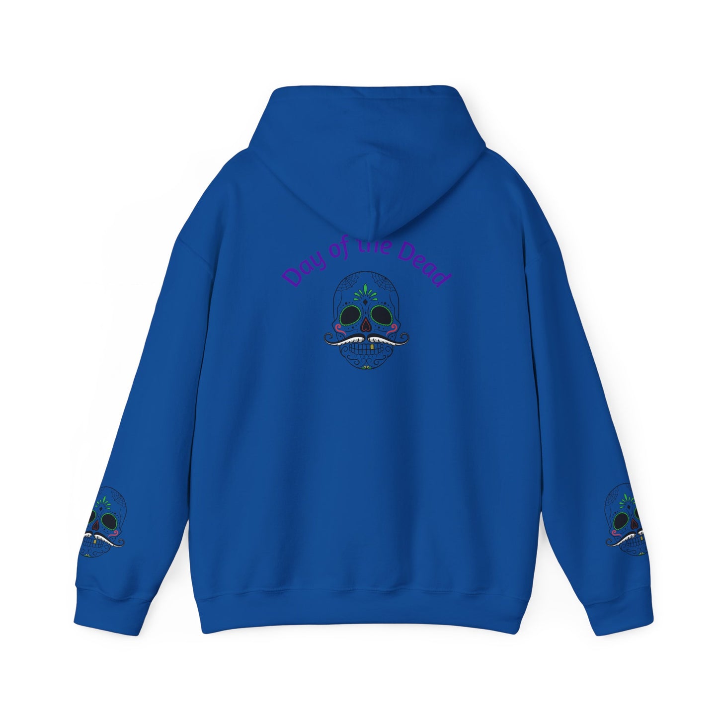 Day of the Dead Hoodie | Unisex Heavy Blend Sweatshirt, Skull Art, Mexican Holiday Apparel, Halloween Costume, Festival Gear