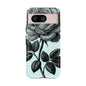 Elegant Floral Phone Case, Tough Cases for iPhones, Black Rose Design, Gift for Her, Stylish Phone Cover, Birthday Gifts