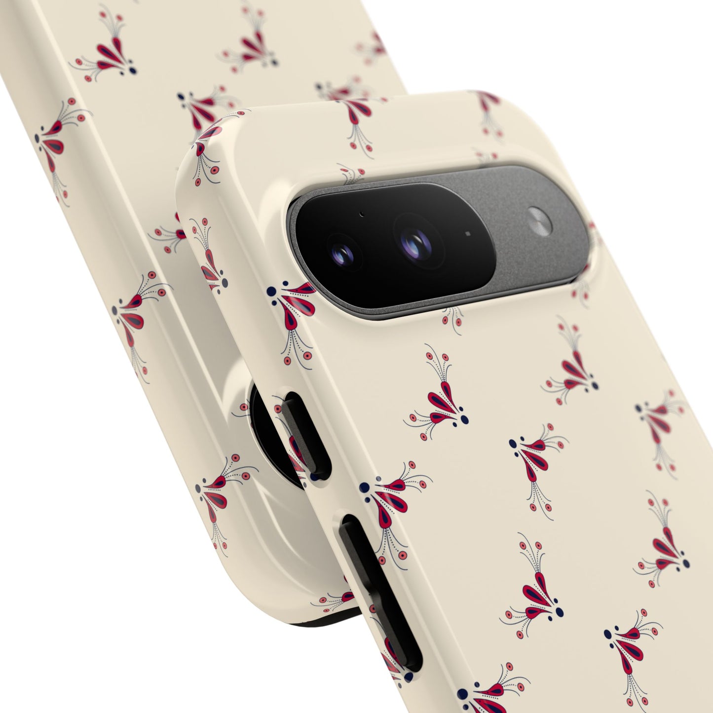 Tough Cases - Floral Design Phone Case, Stylish Protective Cover, Gift for Her, Trendy Smartphone Accessory, Floral iPhone Case, [...]