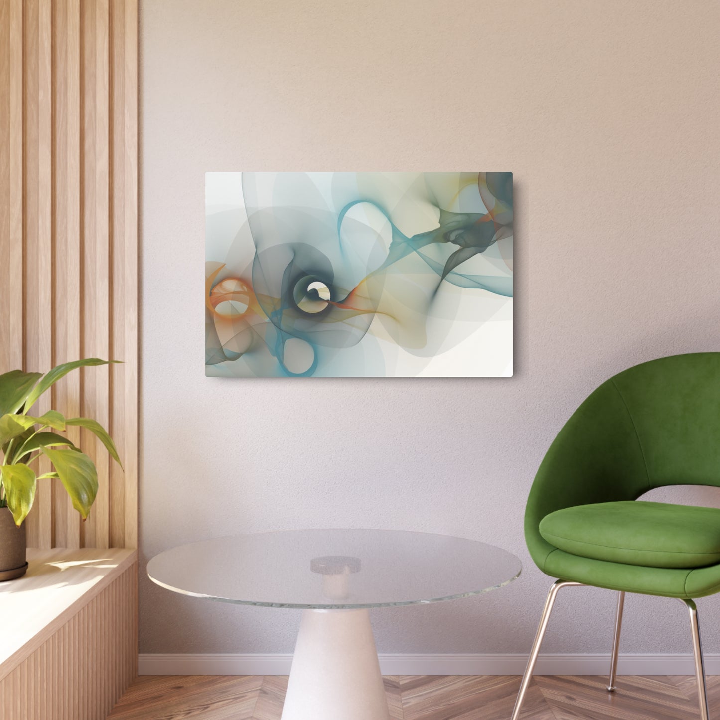 Metal Art Sign - Abstract Wall Decor, Modern Home Accents, Unique Gift for Art Lovers, Stylish Office Decor, Contemporary Art Piece