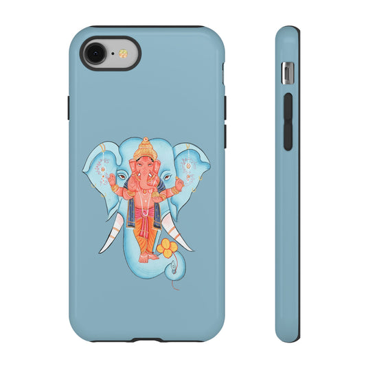 Tough Cases: Ganesh-Inspired Phone Case, Bohemian Phone Cover, Hindu Art Accessory, Festival Gift, Protective Phone Shell