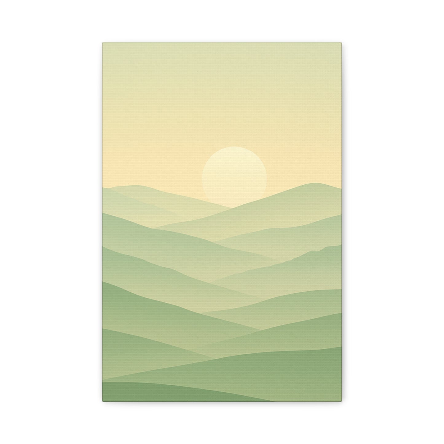 Matte Canvas, Stretched, 1.25" Sunset or Sunrise