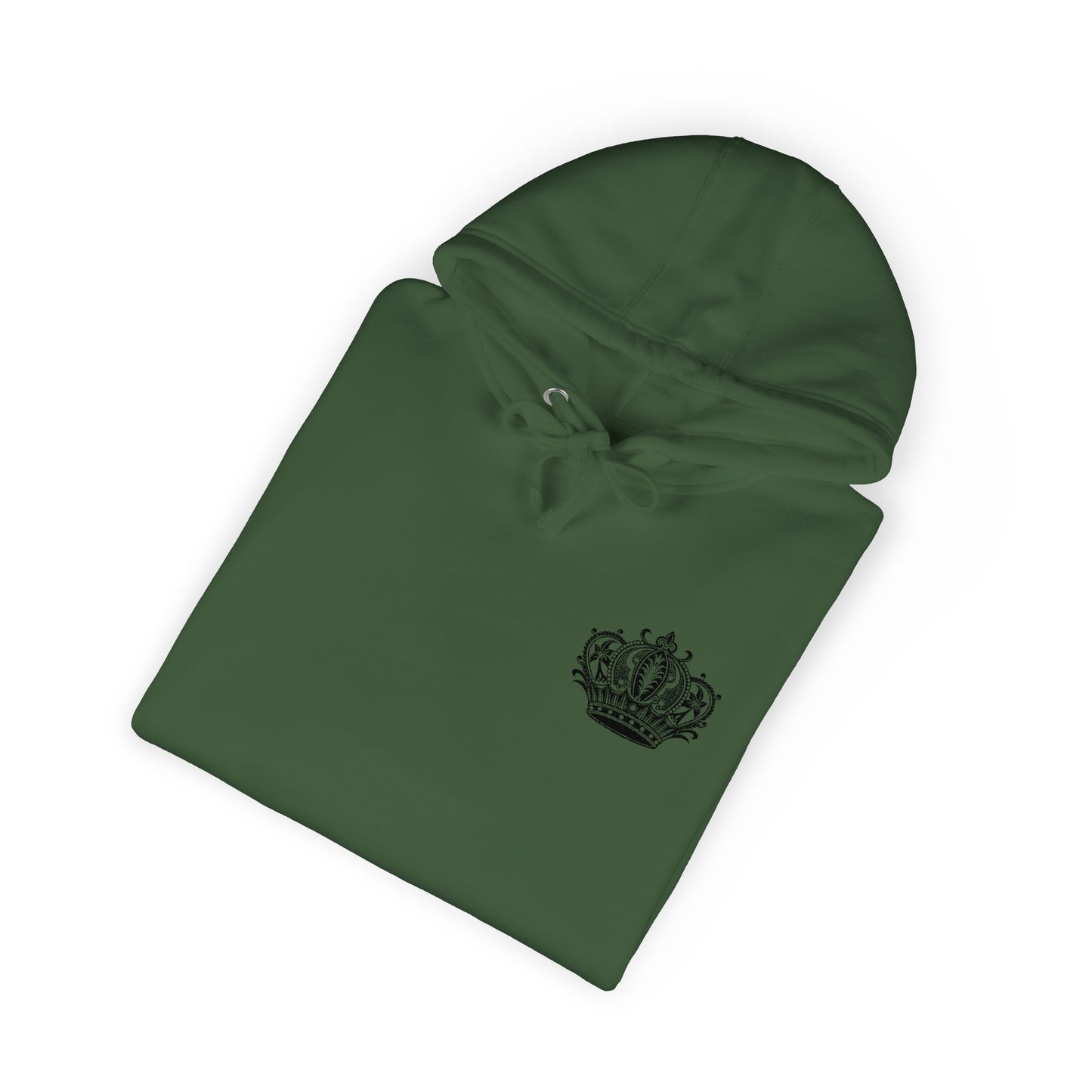 Crown Floral Unisex Fleece Hoodie | Cozy Streetwear, Perfect Gift for Him & Her, Autumn Fashion, Casual Wear, Trendy Outfit