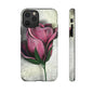 Rose Phone Case – Tough Cases, Floral Phone Cover, Gift for Her, Minimalist Design, Nature Lover's Accessory, Birthday Gift Idea