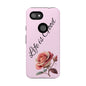 Roses & Positivity Phone Case - Floral Design, Life is Good, Tough Cases for Everyday Wear, Gift for Friends, Mother's Day, Spring [...]