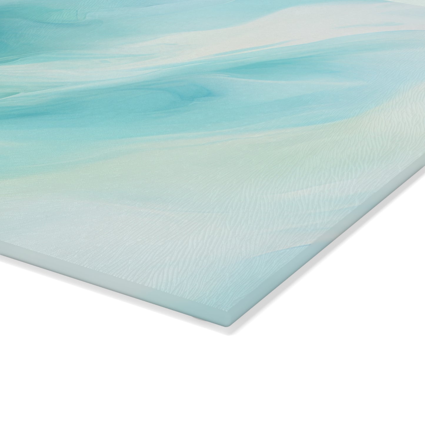 Elegant Blue Glass Cutting Board, Kitchen Decor, Gift for Home Chefs, Modern Serving Tray, Wedding Gift, Housewarming