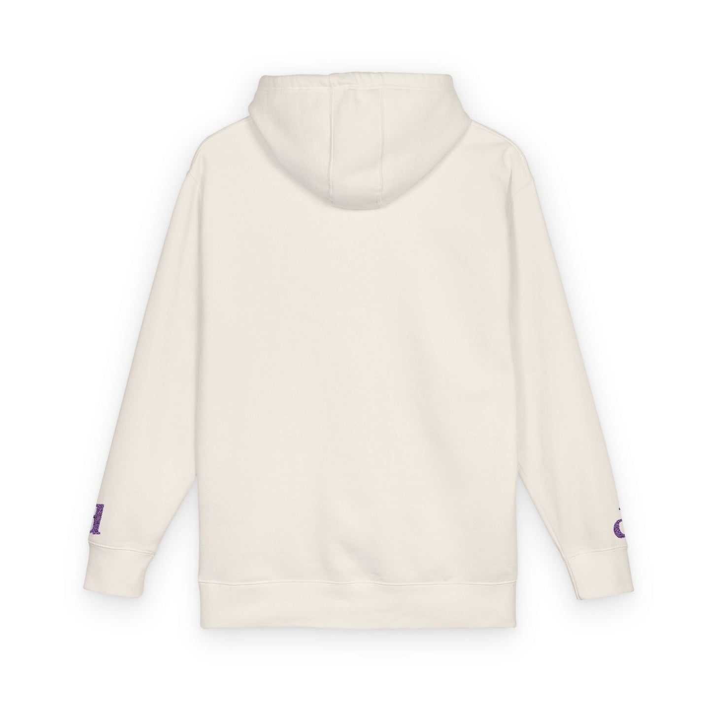 Floral Initial Unisex Fleece Hoodie | Cozy Casual Wear, Gifts for Her, Monogrammed Hooded Sweatshirt, Fall Fashion, Birthday Present