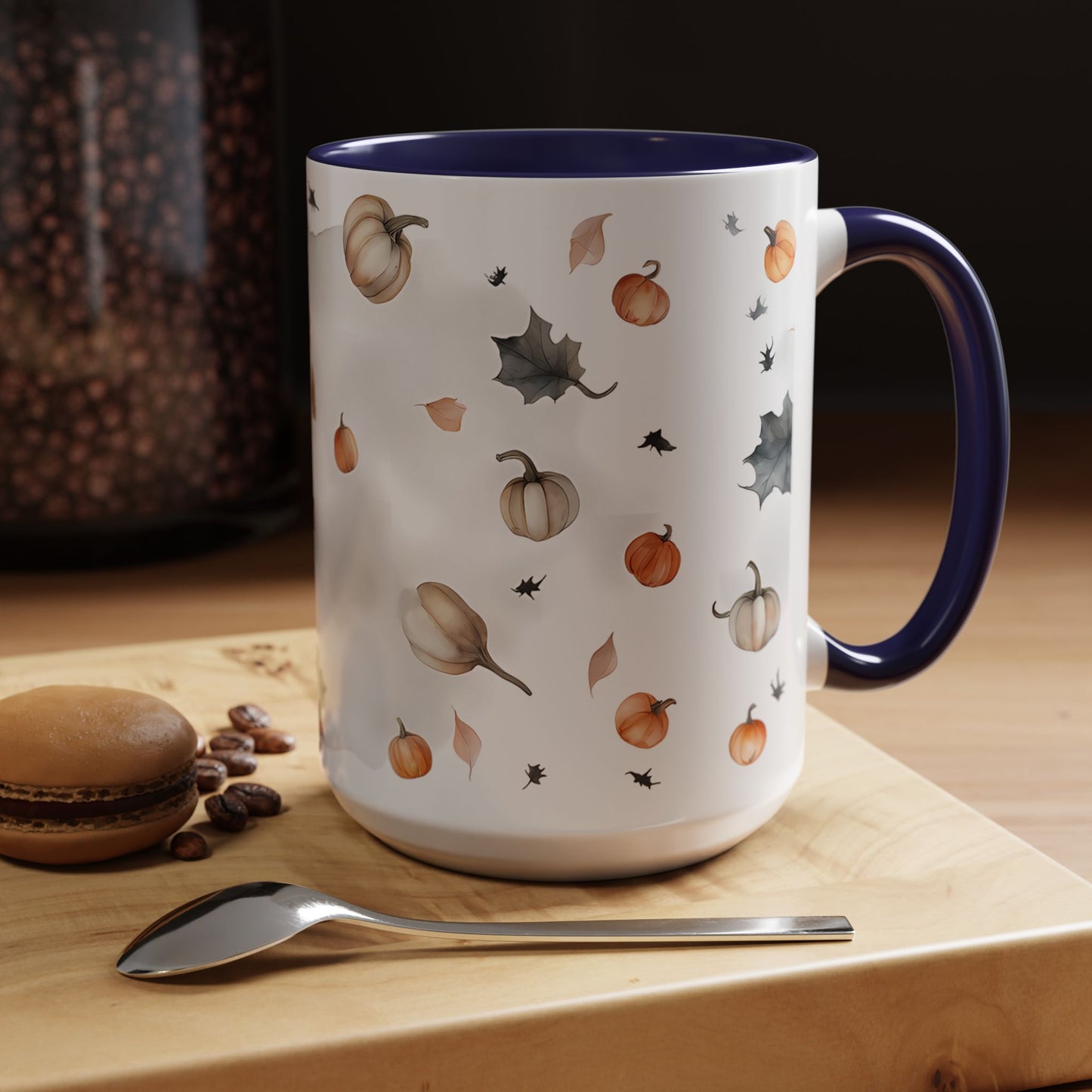 Autumn Harvest Coffee Mug - Fall Decor, Seasonal Kitchenware, Pumpkin Lovers Gift, Cozy Sip, Thanksgiving, Halloween