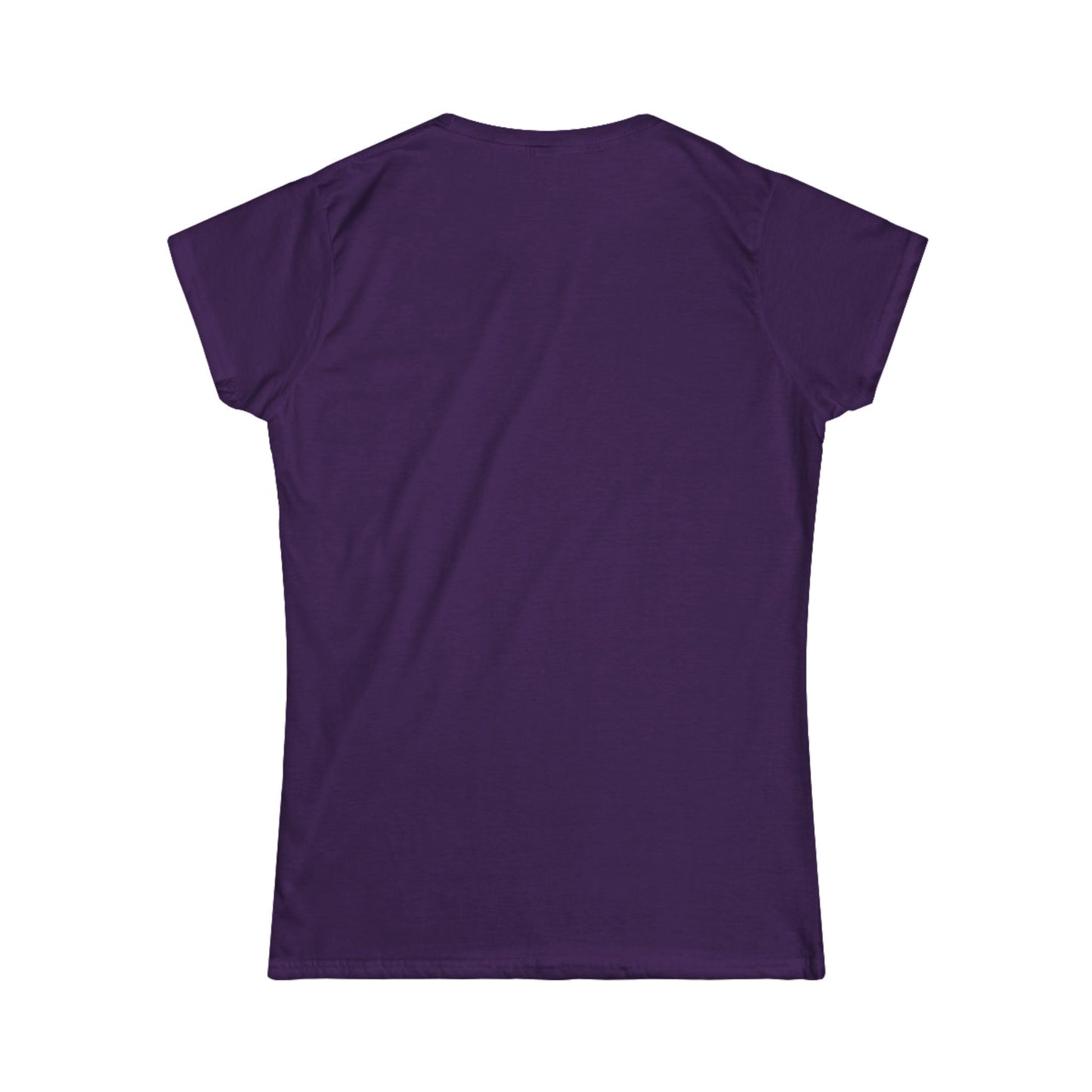 Women's Softstyle Tee with Heart Design, Casual Graphic T-Shirt, Gift for Her, Valentine’s Day Apparel, Trendy Outfit