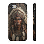 Native American Art Phone Case, Strong Culture Design, Unique Gift for Him or Her, Tough Cases, Customizable Protector, Tribal Style