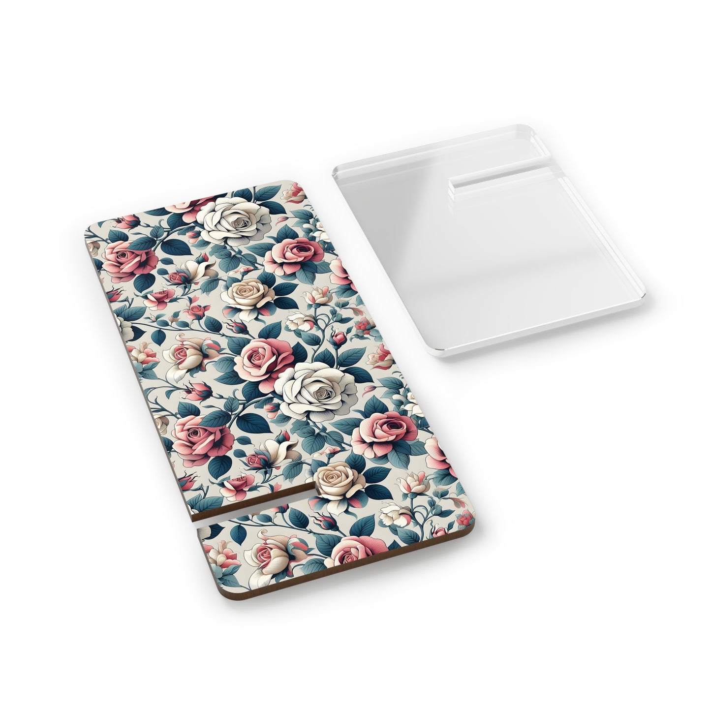 Floral Smartphone Stand | Mobile Display Holder, Desk Organizer, Gift for Tech Lovers, Home Decor, Eco-Friendly