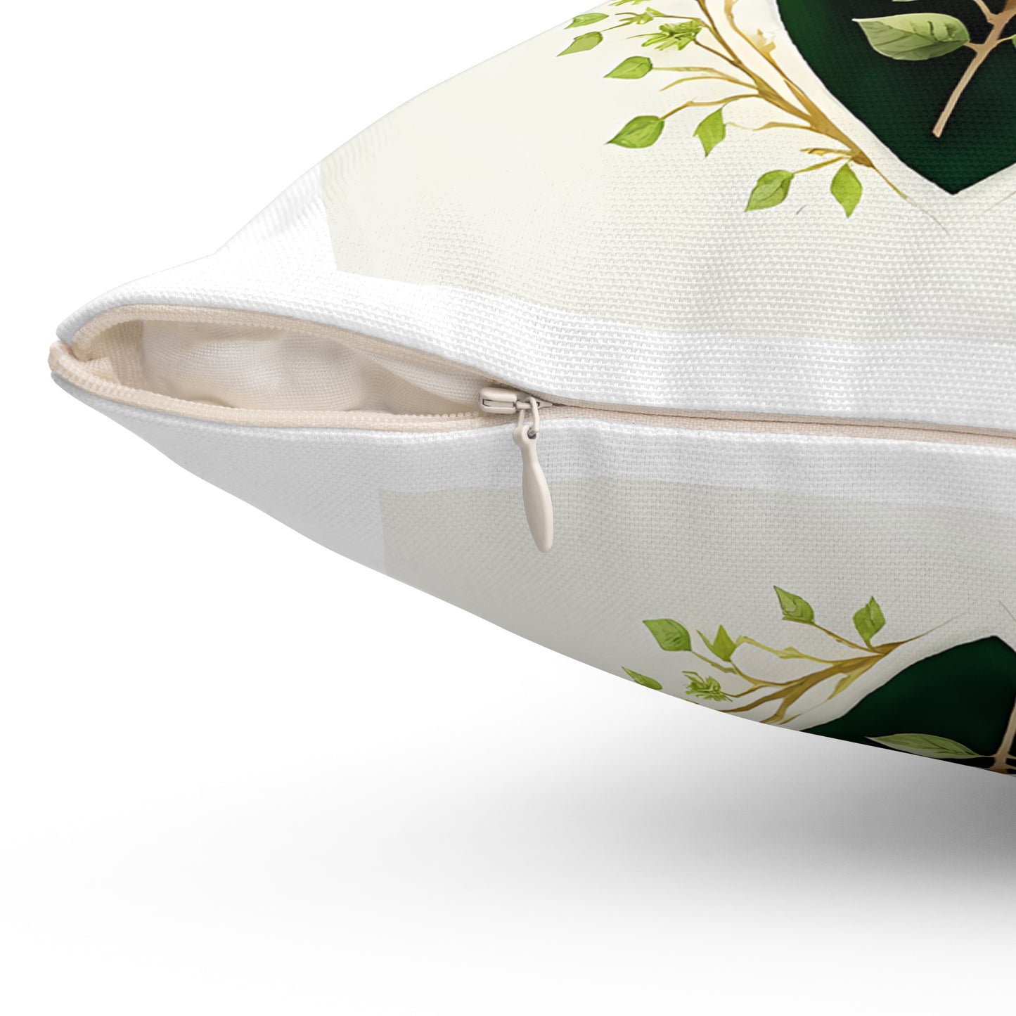 Botanical Lotus Throw Pillow, Home Decor, Floral Cushion, Nature Inspired Decoration, Gift for Plant Lovers