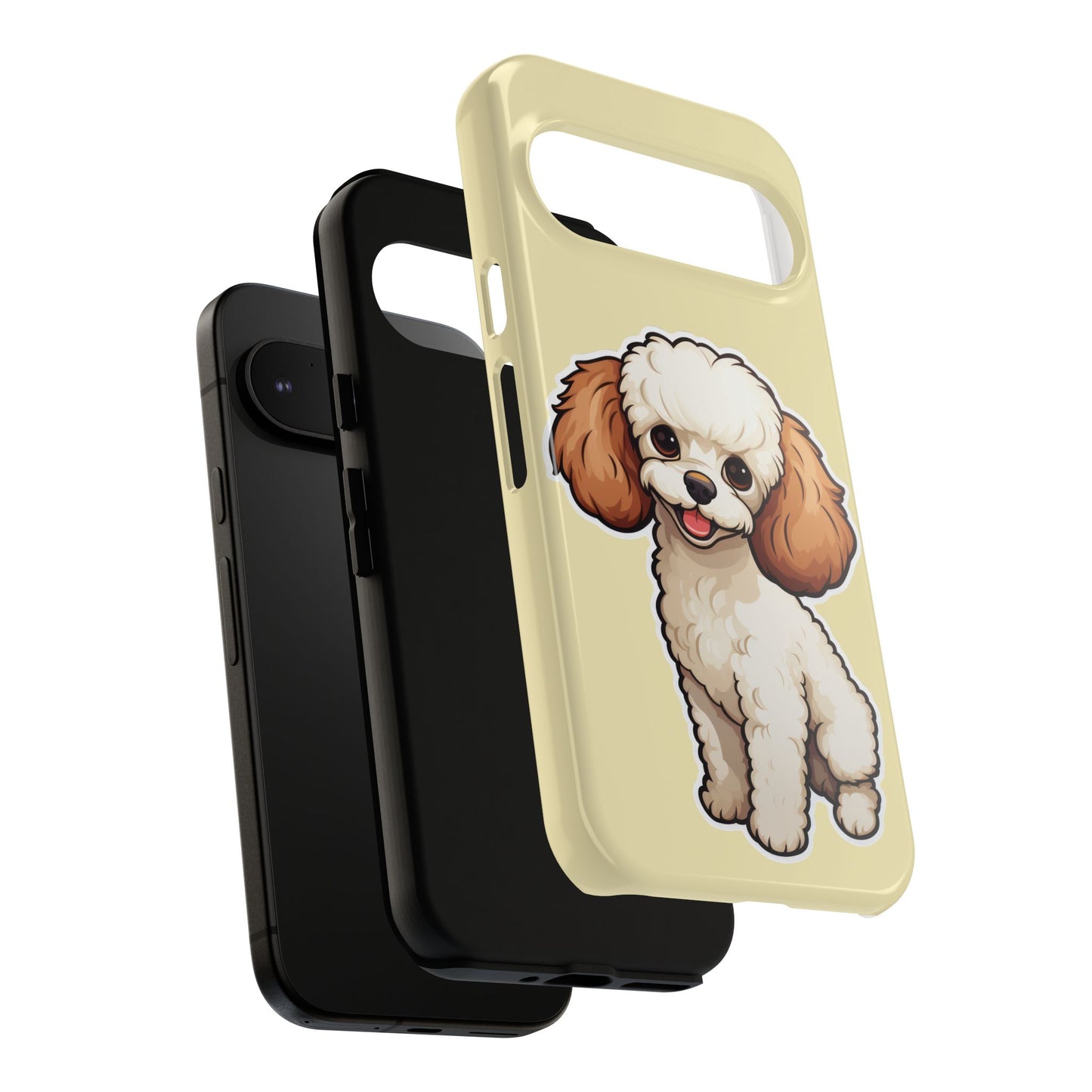 Cute Dog Phone Case, Pet Lover Gift, Custom Phone Cover, Cartoon Dog Case, Durable Phone Accessory