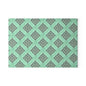 Mint Damask Glass Cutting Board — Decorative Kitchen Chopping Board