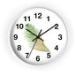 Tropical Palm Leaf Wall Clock – Minimal Botanical Home Decor