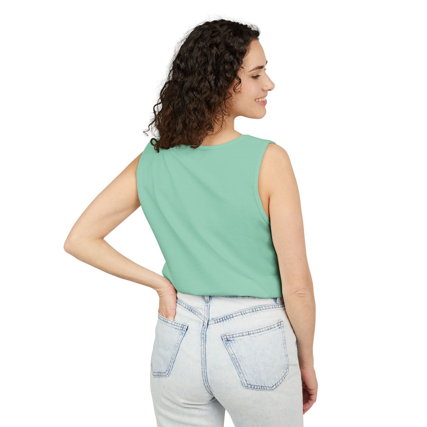 Limited Edition Unisex Garment-Dyed Tank Top, Summer Fashion, Beachwear, Gift for Him & Her, Casual Style, Relaxed Fit