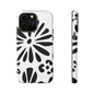 Stylish Phone Case with Floral Design, Tough Phone Cover for Her, Trendy Black and White Cell Phone Case, Unique Gift for Birthdays [...]