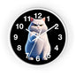 Funny Cat Wall Clock | Pet Decor, Gift for Cat Lovers, Unique Home Decor, Whimsical Clock, Cat-Themed Gift