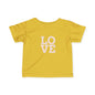 Infant Love Tee, Cute Baby Shirt, Toddler Love T-Shirt, Baby Gift, Playdate Outfit, Nursery Decor
