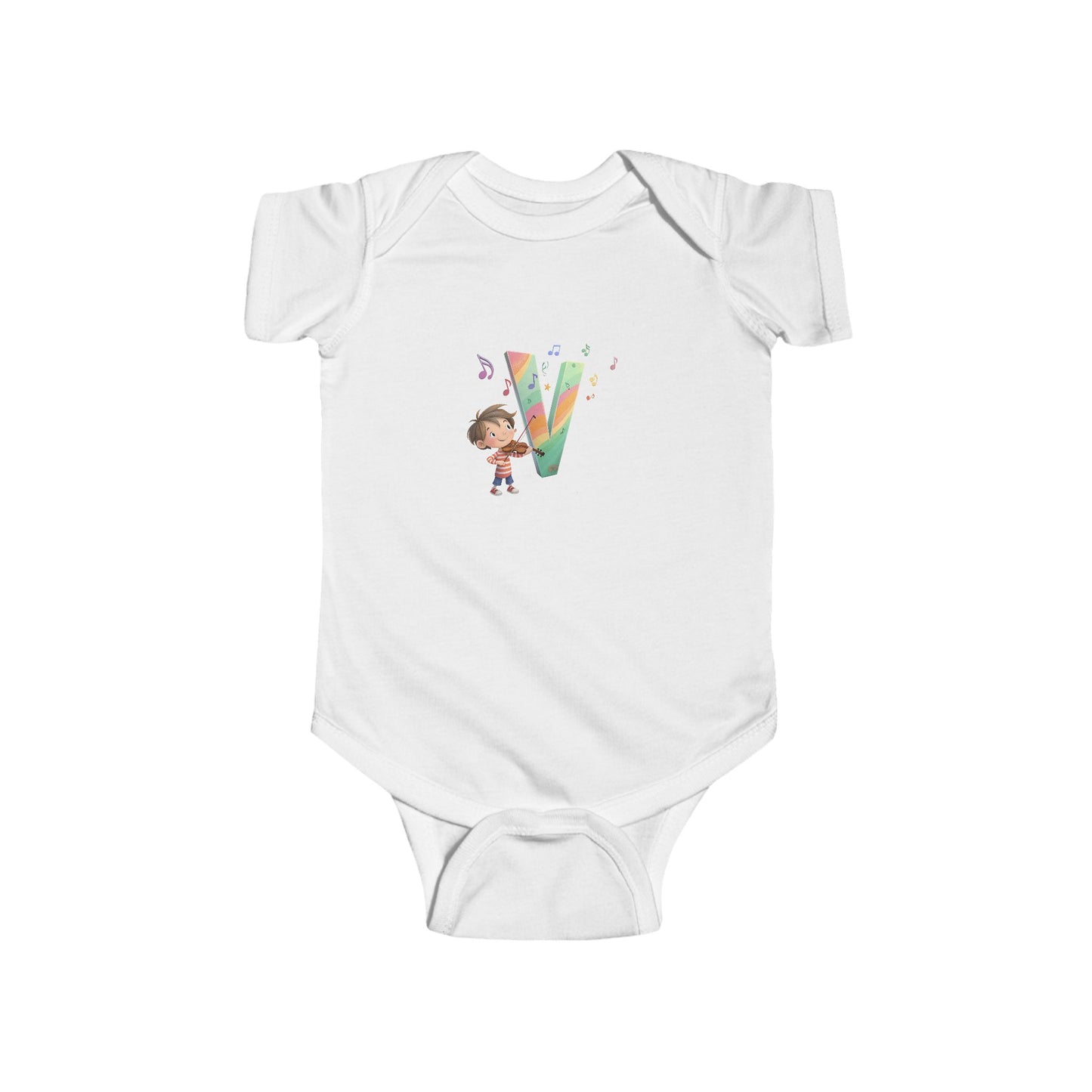 Colorful Musical Infants Bodysuit, Baby Onesie, Cute Baby Gift, Toddler Apparel, Baby Shower, Nursery Decor, Fun Music Theme