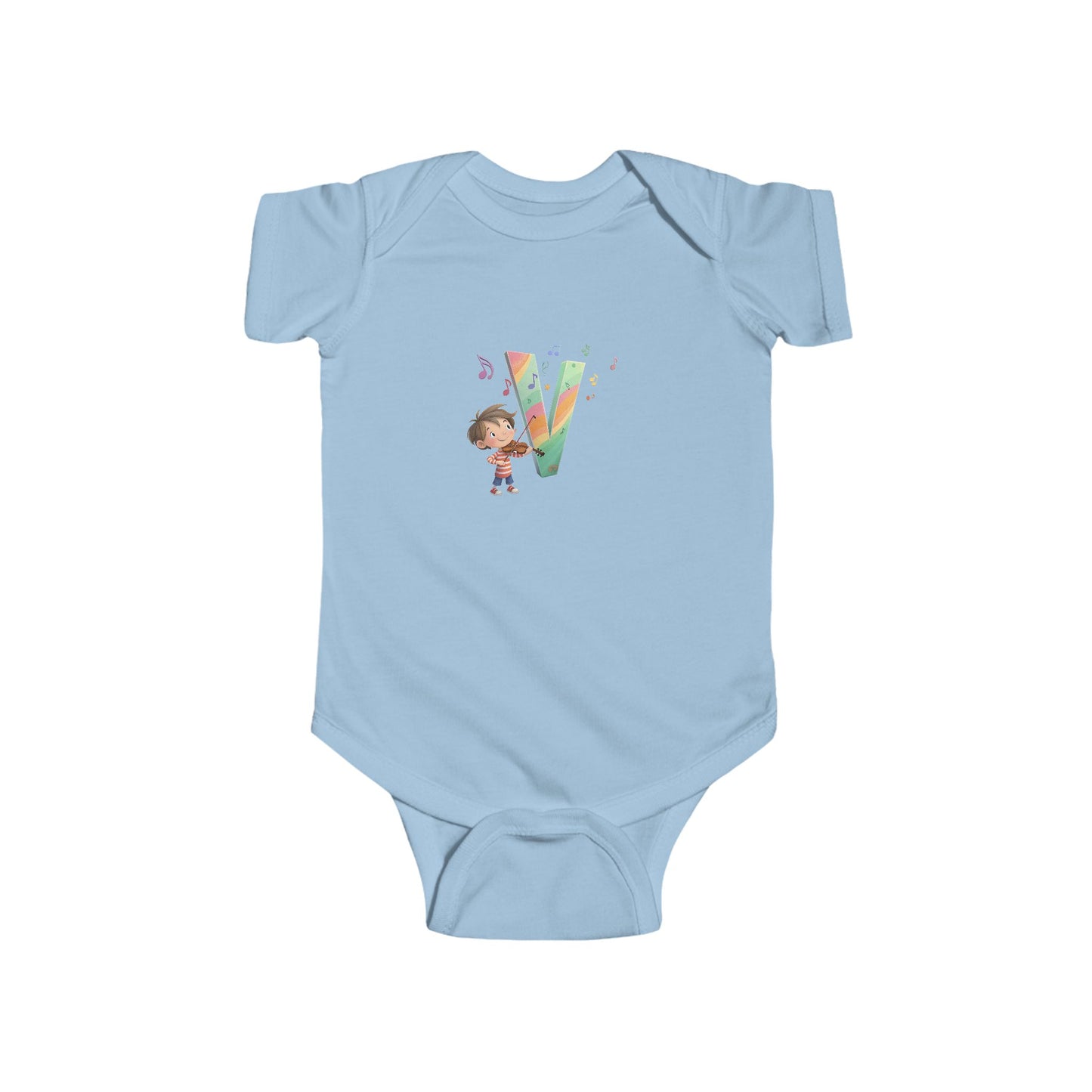 Colorful Musical Infants Bodysuit, Baby Onesie, Cute Baby Gift, Toddler Apparel, Baby Shower, Nursery Decor, Fun Music Theme