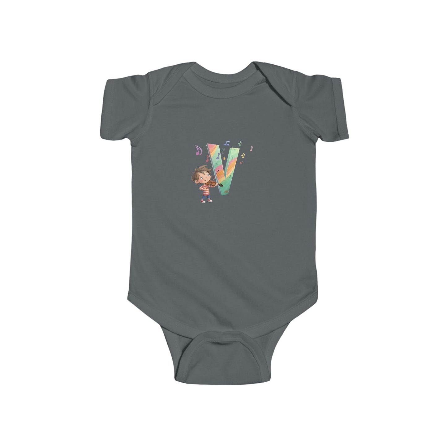 Colorful Musical Infants Bodysuit, Baby Onesie, Cute Baby Gift, Toddler Apparel, Baby Shower, Nursery Decor, Fun Music Theme