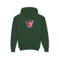 Inspirational Youth Hoodie - "Flaunt Your Wings", Cozy Sweatshirt, Gift for Teens, Motivational Apparel, Butterfly Design