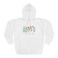 Botanical Quote Hoodie, Cozy Floral Pullover, Nature Lover Gift, Spring Sweatshirt, Unisex AOP Hoodie