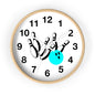 Bowling Wall Clock, Fun Bowling Decor, Gift for Bowlers, Sports Wall Art, Unique Bowling Gift, Bowling Alley Decor