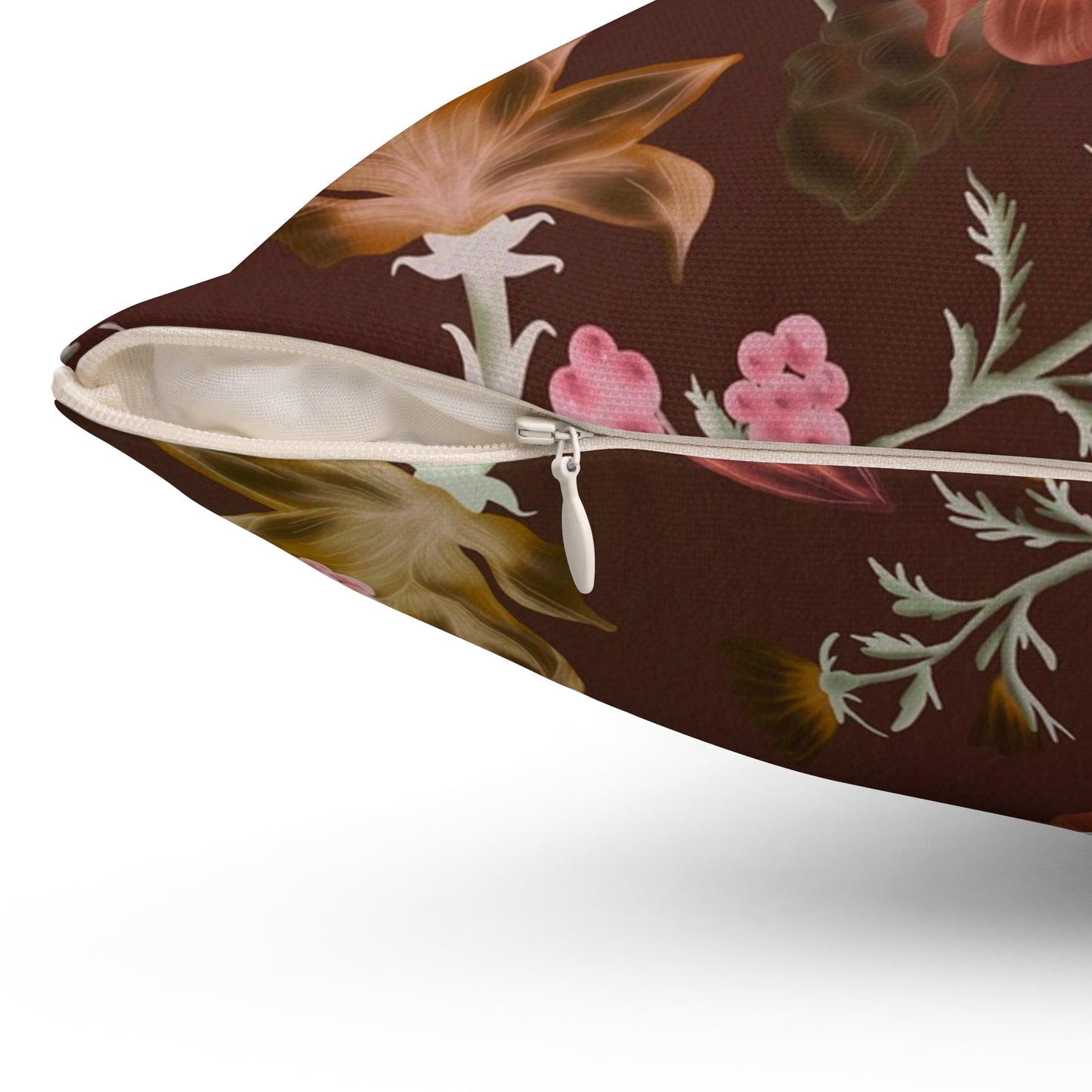 Bohemian Floral Pillow, Cozy Home Decor, Cushion for Living Room, Cute Gift for Friends, Decorative Throw Pillow, Boho Style