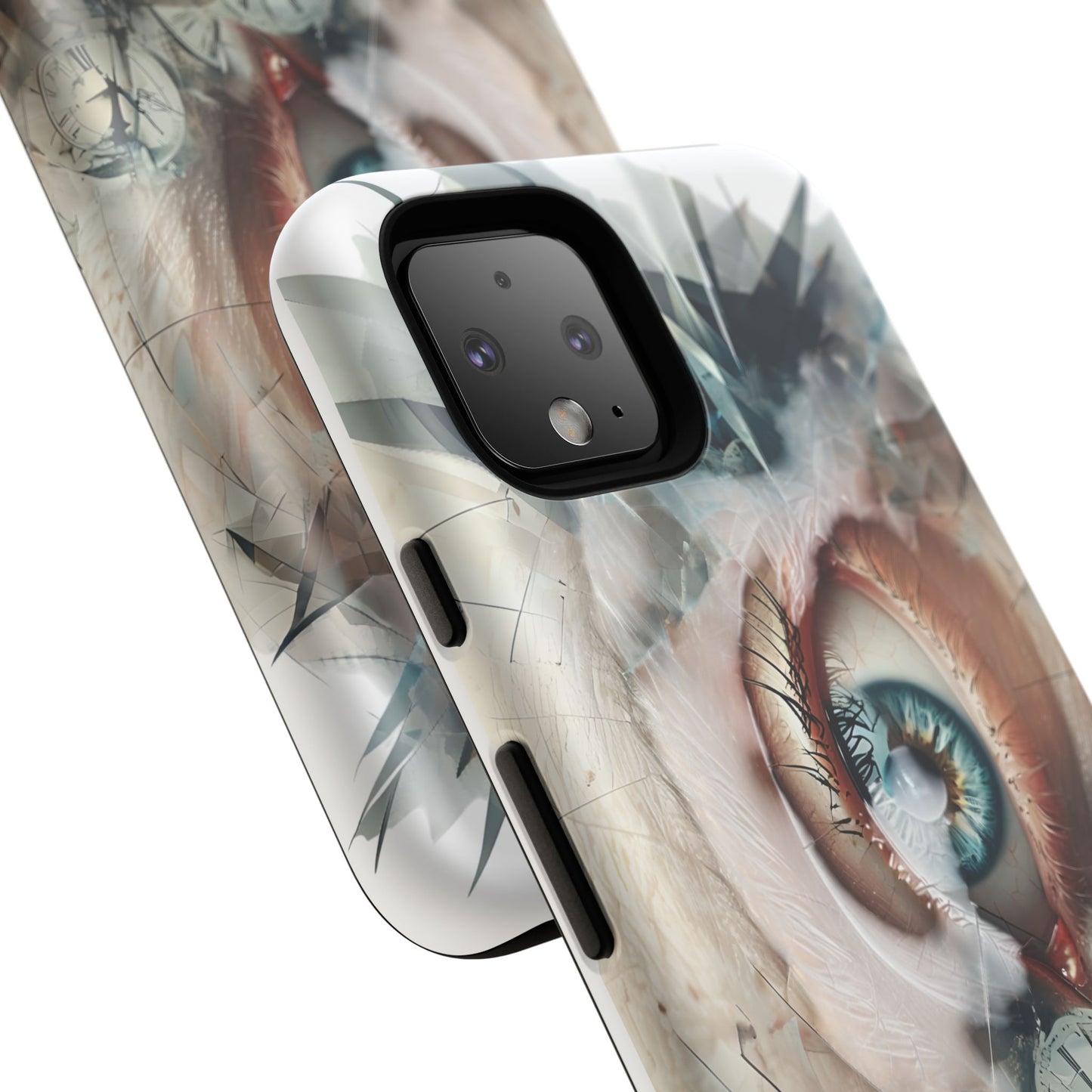 Artistic Eye Phone Case, Unique Smartphone Cover, Whimsical Gift for Art Lovers, Trendy Tech Accessory, Birthday Present, Holiday Gift
