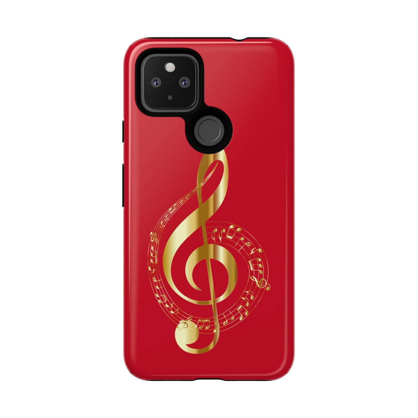 Tough Cases - Red Musical Note