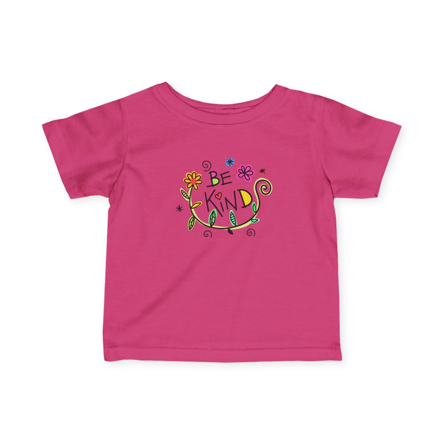 Be Kind Infant Tee, Cute Baby Shirt, Toddler Gift, Nursery Outfit, Rainbow Tee, Kids' Shirt
