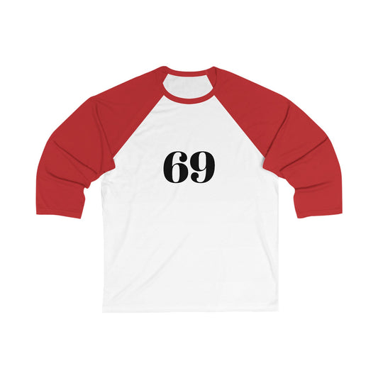 Customizable Unisex Baseball Tee, 3/4 Sleeve Shirt, Retro Sports Tee